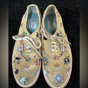 One Piece X Vans Unisex Shoes 10.5 women’s/9 men’s